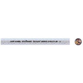 0036425, CABLE APANTALLADO OLFLEX SERVO 2YSLCY-JB, 4G1.5MM2, 0.6/1KV, CUBIERTA: TRANSPARENTE