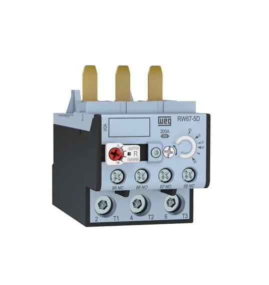 13368964, RW27-5D3-U070 – RELE TERMICO 57-70A, 1NA+1NC P/ CWB40-80