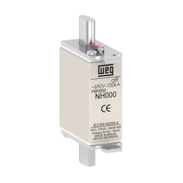13737129, FNH000-63K-A – FUSIBLE NH, 63A, 100KA/690VAC, TAM. 000, CLASE AR, ULTRA-RAPIDO