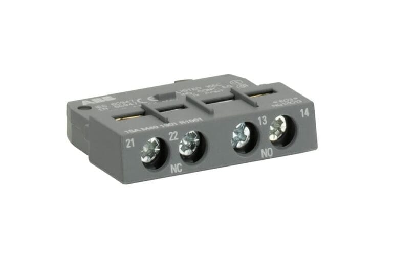 1SAM401901R1001, HK4-11 – CONTACTO AUXILIAR 1NA+ 1NC, MONTAJE FRONTAL