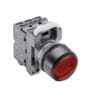 1SFA611100P1111, MP1-11R-1K – PULSADOR LUMINOSO MODULAR RASANTE PLASTICO ROJO, 1NC, DIAM. 22MM, LED 24VAC/DC