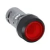 1SFA619100R1341, CP1-13R-01 – PULSADOR LUMINOSO RASANTE PLASTICO ROJO, 1NC, DIAM. 22MM, LED 230VAC