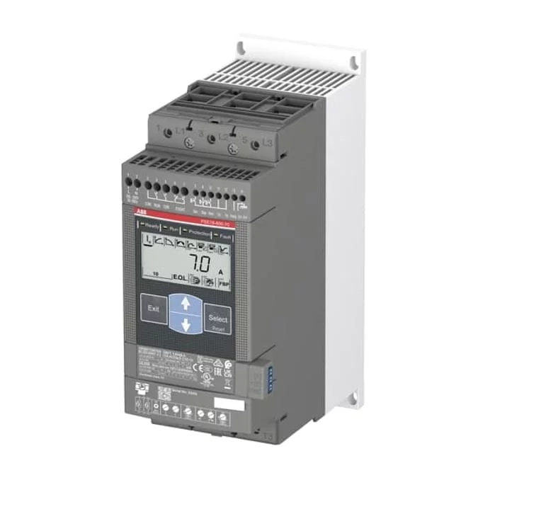 1SFA897103R7000, PSE30-600-70 – ARRANCADOR SUAVE ELECTRONICO 10HP(7.5KW)/230VAC – 20HP(15KW)/440VAC, 30A