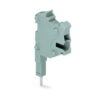 2002-511, CONECTOR MODULAR TOPJOBS, P/ CONTACTO DE PUENTE, 1 POLO SECCION 2.5MM2, GRIS