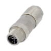 21700602, CONECTOR RECTO MACHO EPIC DATA M12X, (22-26AWG), IP68