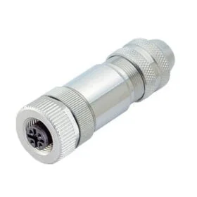 22260127, CONECTOR RECTO HEMBRA EPIC SENSOR M12, 5 PINES, CABLE (4-6MM)