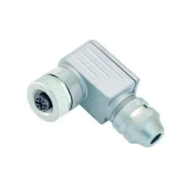 22260128, CONECTOR ACODADO HEMBRA EPIC SENSOR M12, 5 PINES, CABLE (4-6MM)