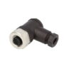 22260636, CONECTOR ACODADO HEMBRA EPIC SENSOR M12, 4 PINES, P/ CABLE(4-6MM), CONEX. ATORNILLADA