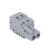 231-102/026-000, CONECTOR HEMBRA 2 POLOS DE 5MM, SECCION (0.08-2.5)MM2/(28-12)AWG, 15A 600VAC, CONEX. CAGE CLAMP, GRIS