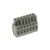 231-107/026-000, CONECTOR HEMBRA 7 POLOS DE 5MM, SECCION (0.08-2.5)MM2/(28-12)AWG, 15A 600VAC, CONEX. CAGE CLAMP, GRIS