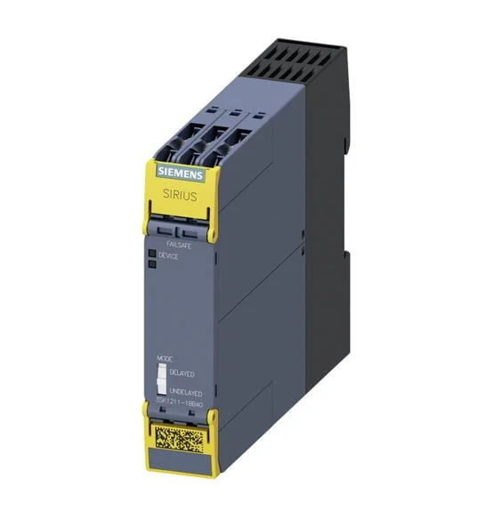 3SK1211-1BB40, MODULO DE SEGURIDAD SIRIUS MODULO DE AMPLIACIÓN DE SALIDAS 4RO CON CIRCUITOS DE HABILITACIÓN DE RELÉ 4 NA, CIRCUITO DE SEÑALIZACIÓN POR RELÉS 1 CONTACTO NC, 24 VDC, BORNE DE TORNILLO