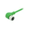 5000004746, CABLE P/ SENSOR M12, 4 HILOS, POLIURETANO VERDE 10MT C/ CONECTOR ACODADO( 90°) HEMBRA M12, 5 PINES, MOD. CF-V190/10PU