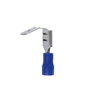 63102020, TERMINAL CONECTOR PLANO TIPO T, L-RB 63 T, SECCIÓN 1.5-2.5MM2, SIN UL, AZUL (50UND)