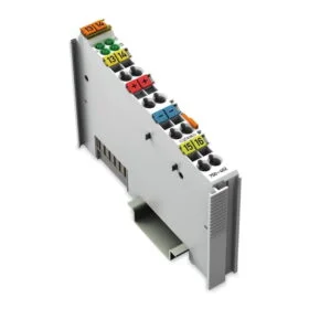 750-402, MODULO ENTRADA DIGITAL P/PLC, 4 CANALES 24VDC, CONEX. CAGE CLAMP, GRIS CLARO