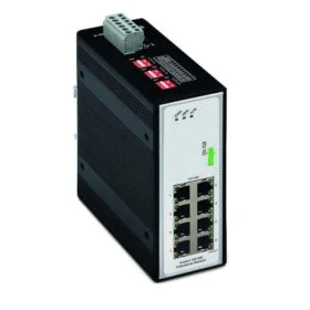 852-102, SWITCH INDUSTRIAL, 8 PUERTOS 100BASE-TX NEGRO IP30