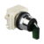 9001K11J35LGFGH5, SELECTOR METALICO LUMINOSO MANETA LARGA, 0-1, 2 POSICIONES FIJAS, 1NA, DIAM. 30MM, LED VERDE 24VAC/DC