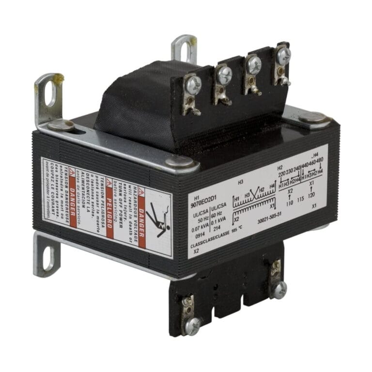 9070EO51D12, TRANSFORMADOR DE VOLTAJE, 500VA, 480-240V