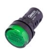 AD16 110 G, PILOTO VERDE LUMINOSO LED 110VAC, DIAM. 22MM, MAT. PLASTICO