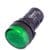 AD16 110 G, PILOTO VERDE LUMINOSO LED 110VAC, DIAM. 22MM, MAT. PLASTICO