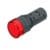 AD16/16 220 R, PILOTO ROJO LUMINOSO LED 220VAC, DIAM. 16MM, MAT. PLASTICO