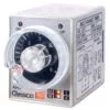 AH3-AM, TEMPORIZADOR ANALOGICO MULTIRANGO ON DELAY 8 PINES, 1S/10S/60S/10M, 24-240VAC/DC