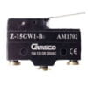 AM1702, Z-15GW1-B – MICRO SWITCH PALANCA CORTA 1NA/NC 15A 250V, NEGRO