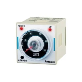 AT8PSN, TEMPORIZADOR ANALOGICO 48X48MM OFF DELAY, 0.5-10SEG, 8 PINES, 100-120VAC, 200-240VAC,100/110VDC, 24VAC/DC