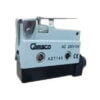 AZ7140, MICRO SWITCH PALANCA CORTA ACERO 10A 250V, GRIS