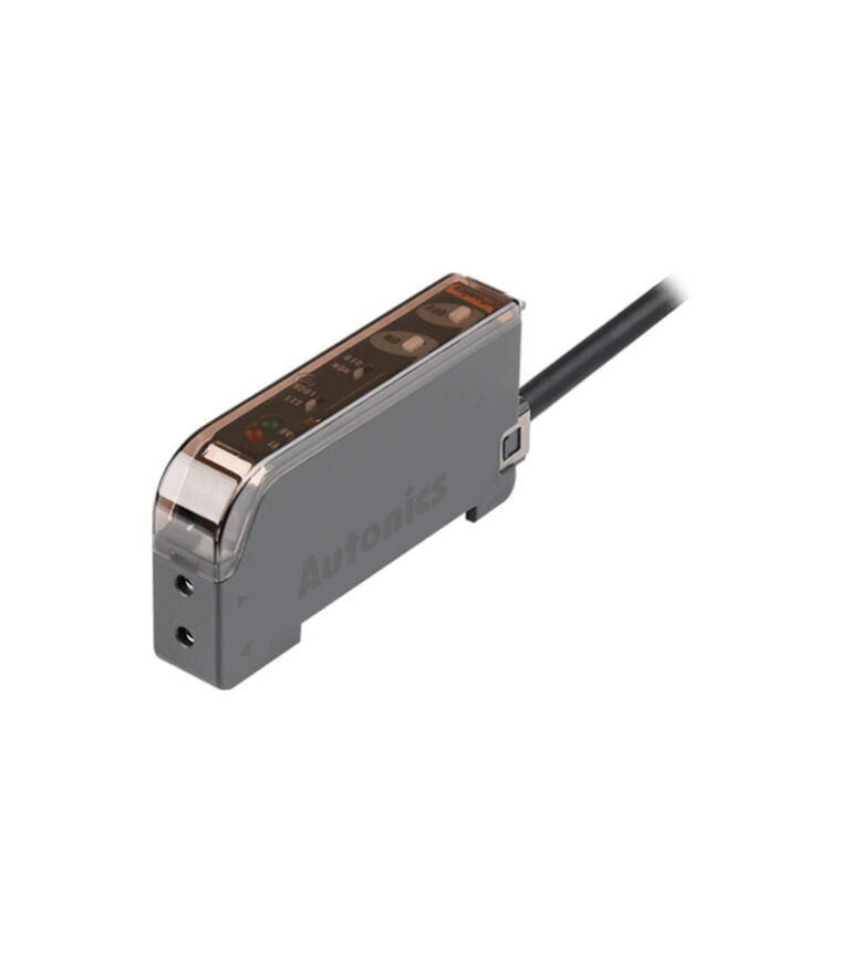 BF4R, AMPLIFICADOR DE FIBRA OPTICA, NPN NA, LED ROJO, 12-24 VDC, RIEL DIN, CABLE 2MT