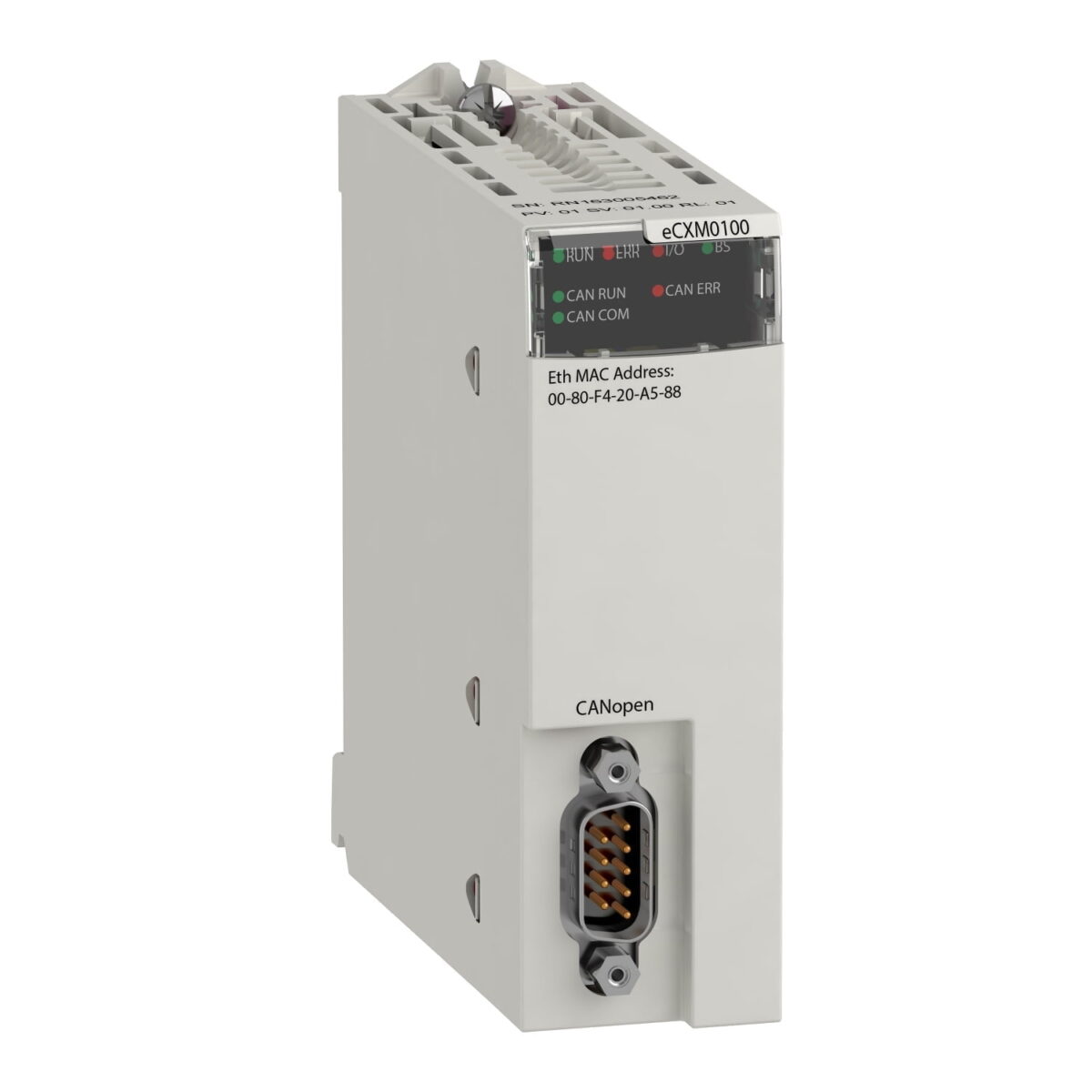 BMECXM0100, MODULO M580 DE COMUNICACION MAESTRO CANOPEN