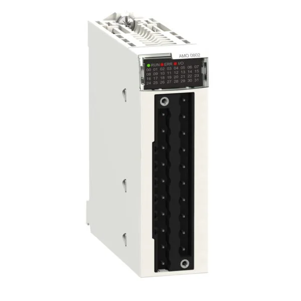 BMXAMO0802, MODULO X80 DE 8 SALIDAS DE CORRIENTE ANALOGICAS NO AISLADAS