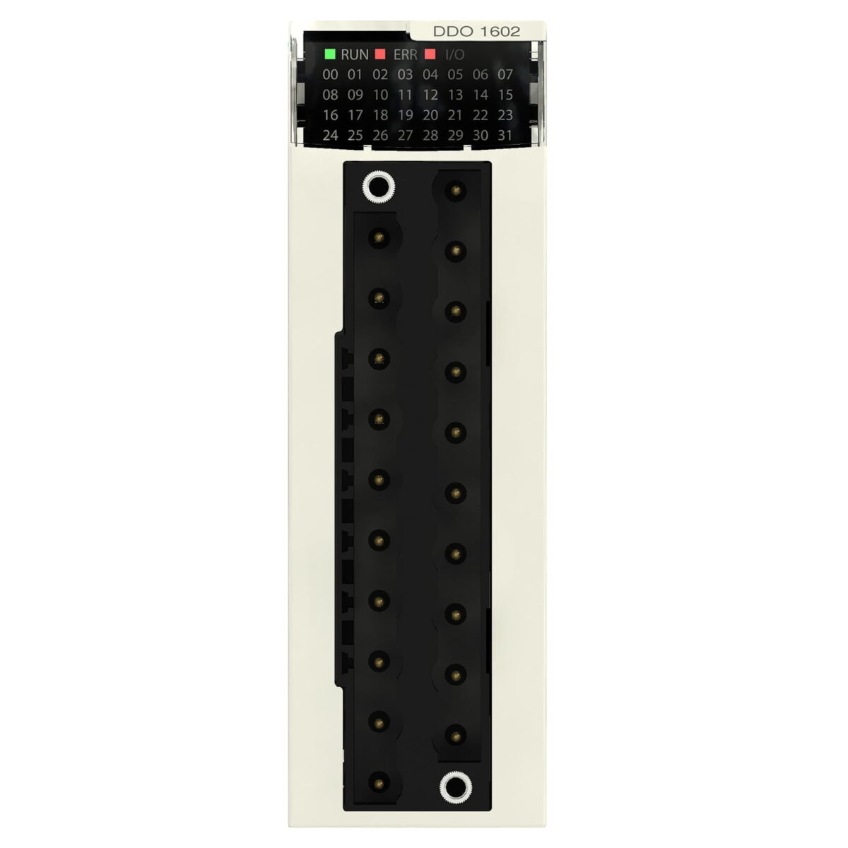 BMXDDO1602, MODULO X80 DE 16 SALIDAS DIGITALES TRANSISTOR COMUN NEGATIVO