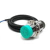 CUP30R15PA, SENSOR CAPACITIVO NO RASANTE M30, ALC. 15MM, PNP NA, 3 HILOS, 12-24VDC, CABLE 2MT, IP67