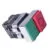 DB-8425, PULSADOR DOBLE METALICO ROJO SALIENTE(STOP) + VERDE(START), 1NA+1NC DB-8425, PULSADOR DOBLE METALICO ROJO SALIENTE(STOP) + VERDE(START), 1NA+1NC