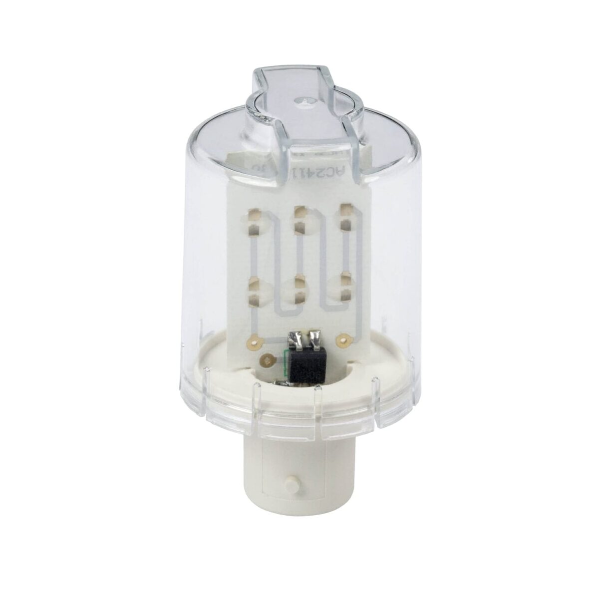 DL2EDM4SB, LAMPARA LED INTERMITENTE ROJO, CONEX. BA15D, 230VAC