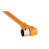 DOL-0803-W05M, CONECTOR ACODADO M08, 3 PINES, CABLE 5MTS, IP67 MAT. PVC