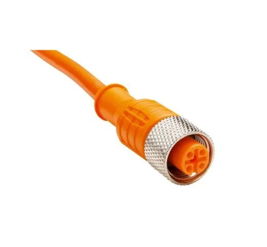 DOL-1204-G10M, CONECTOR RECTO M12, 4 PINES, CABLE 10MTS, IP67 MAT. PVC