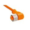 DOL-1204-W05M, CONECTOR ACODADO M12, 4 PINES, CABLE 5MTS, IP67 MAT. PVC