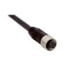 DOL-1205-G10M, CONECTOR RECTO M12, 5 PINES, CABLE 10MTS, IP67 MAT. PVC