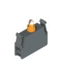 E2 LP1A8V1, BLOCK LED NARANJA 12-30VAC/DC