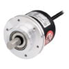 E58SC10-100-3-T-24, ENCODER ROTATIVO INCREMENTAL, CUERPO 58MM, SUJECION EJE 10MM, 100 PPR, SAL. TOTEM POLE (A-B-Z), 12-24VDC, CABLE 2MT, IP50