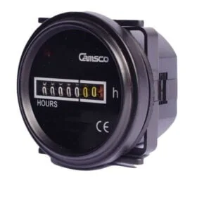 HM-R 150-250V, HOROMETRO ANALOGICO CIRCULAR DIAM. 59MM, 7DIG. 150-250VAC/DC