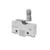 HY-R704-2W, MICROSWITCH 2 POSICIONES PALANCA CORTA C/ ROLDANA PVC 1NA+NC 10A 250V, MARFIL