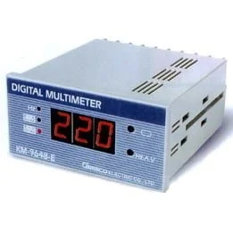 KM-9648HZ, FRECUENCIMETRO DIGITAL, 1-99.9HZ, IN: 50-600V, 220VAC