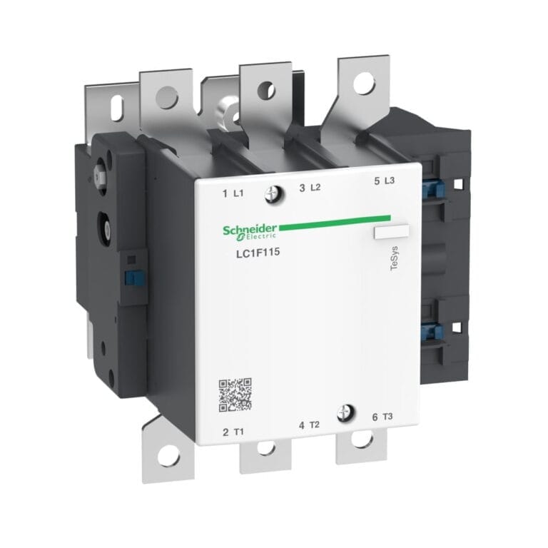 LC1F115F7, CONTACTOR 115A, BOB. 110VAC