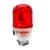 LTE-1101J 220-R, CIRCULINA ROJO C/ BUZZER 10W 220VAC, IP45