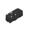 MK V11D05, MICRO SWITCH PIVOTE DE ACERO, ACCION DIRECTA, 1NA+1NC, 5A 250VAC, NEGRO, IP40