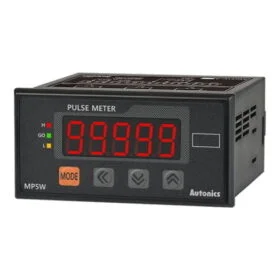 MP5W-45, TACOMETRO DIGITAL HORIZ. 96X48MM, 5DIG, IN: PNP/NPN, OUT: 5 PNP + TRANSMISION (4-20MA), 100-240VAC