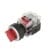 MRT-A3A2A0R, SELECTOR LUMINOSO PLASTICO, 1-0-2, 3 POSICIONES FIJAS, 2NA+2NC, C/ LED ROJO 100-240VAC, DIAM. 30MM