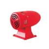 MS-395 110VAC, SIRENA MOTOR DE VIENTO ROJO 125DBS 110VAC, ASPA SIMPLE, METALICO